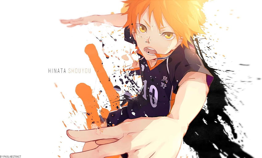 Download Haikyuu 4K Hinata Poster Wallpaper