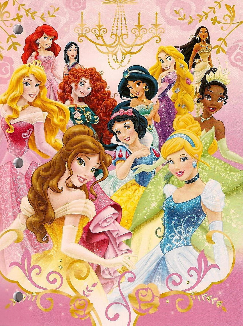 Princesas Disney Hq fondo de pantalla del teléfono