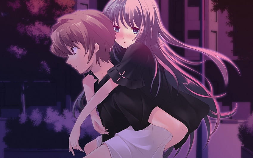 Anime Love Cute Anime Couple Backgrounds, cartoon love anime HD wallpaper |  Pxfuel