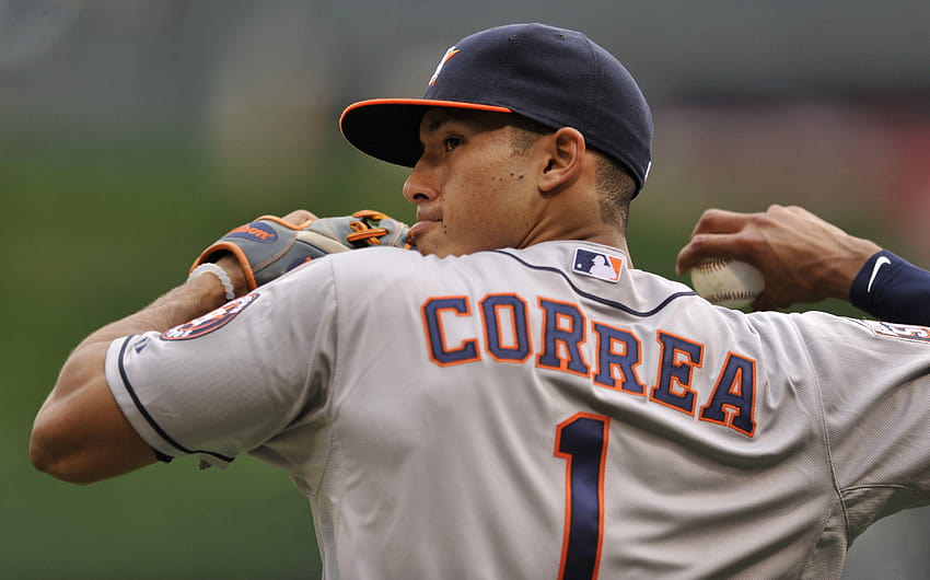 Download Carlos Correa Smoke Art Wallpaper