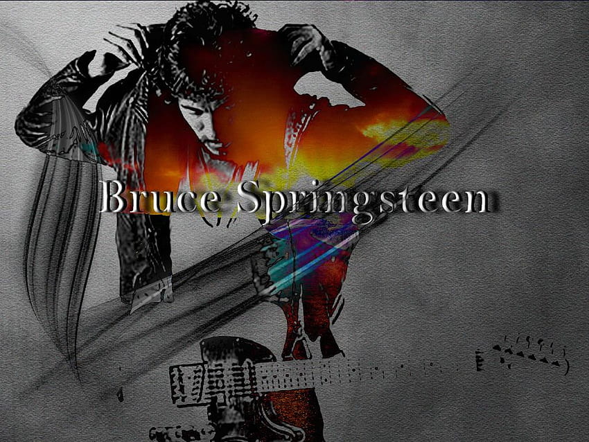 Bruce Springsteen, springsteen cartoon HD wallpaper