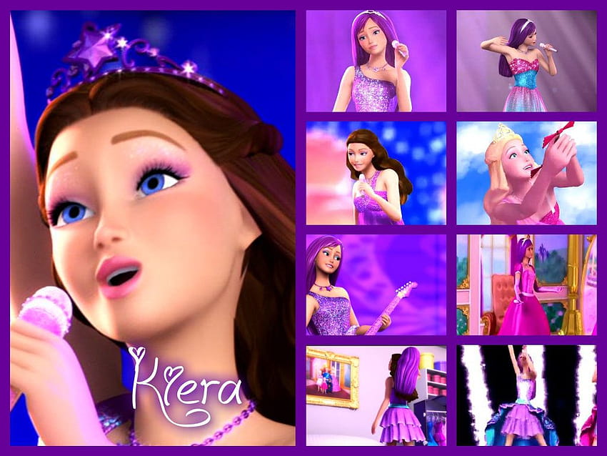 Kiera banner barbie the princess and the popstar HD wallpaper