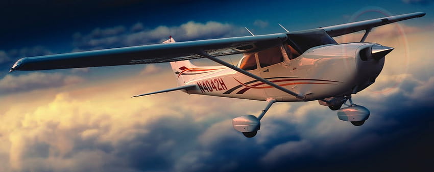 Cessna 172 kokpit kaca, kokpit cessna Wallpaper HD