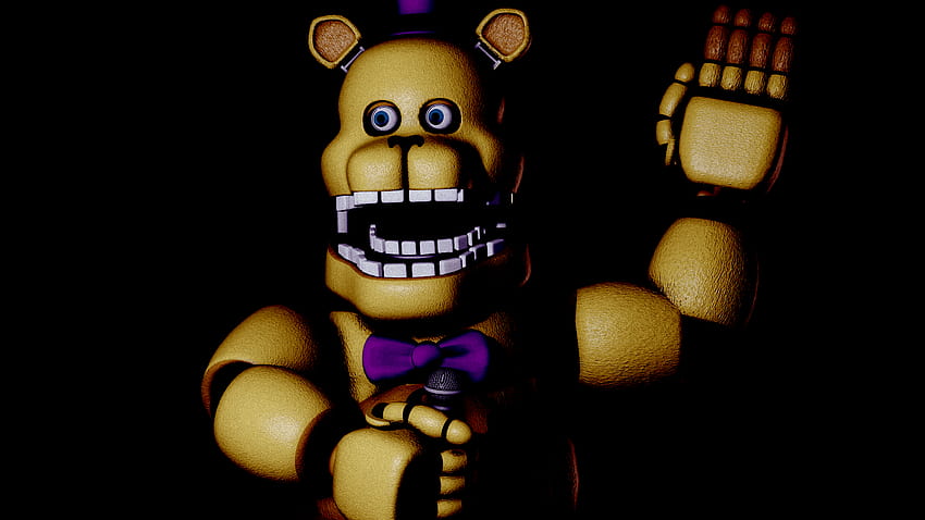 Pesadelo Fredbear papel de parede HD