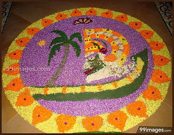 Onam Pookalam Designs And Themes For Competitions  Life Chilli  Onam pookalam  design Pookalam design Rangoli designs for competition