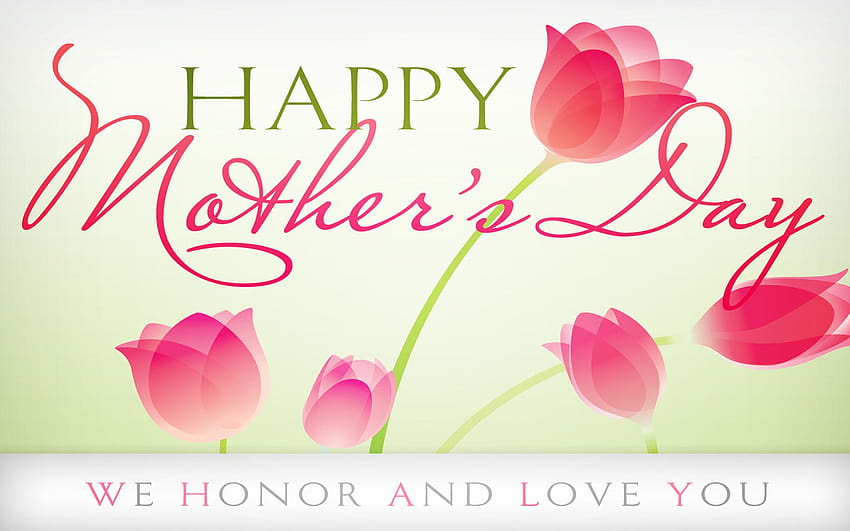 Happy Mother's Day, cute mothers day HD wallpaper