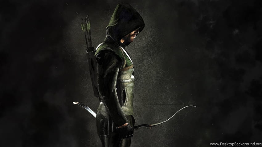 Szybkie malowanie: Arrow Oliver Queen, zielona strzałka Oliver Queen Tapeta HD