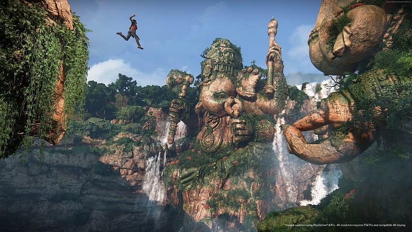 Uncharted: The Lost Legacy, PS4 Pro, екранна , E3, uncharted изгубеното наследство HD тапет