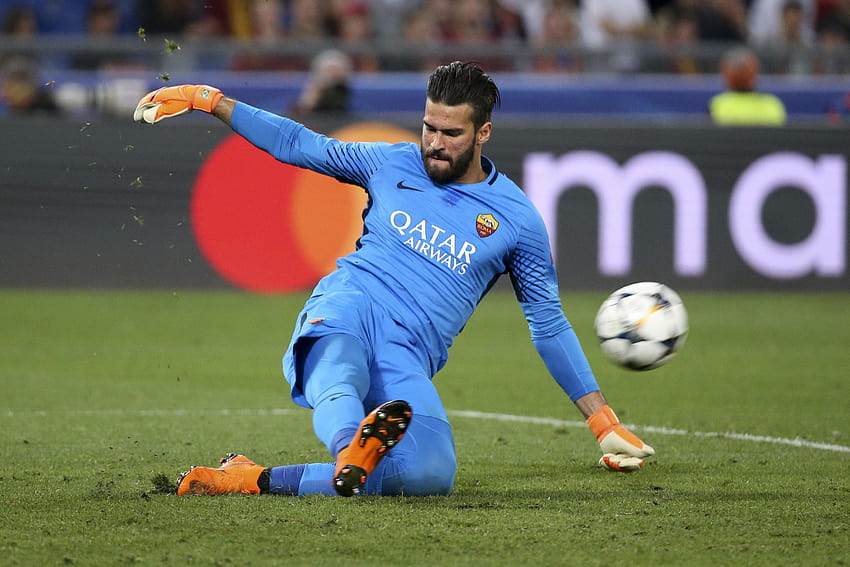 Alisson Becker Transfer from Roma Officially Announced by, alisson becker kick saved HD wallpaper