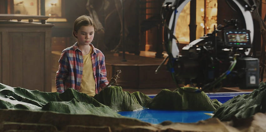 Jurassic World: Fallen Kingdom'da Maisie Lockwood rolünde Isabella Sermon HD duvar kağıdı