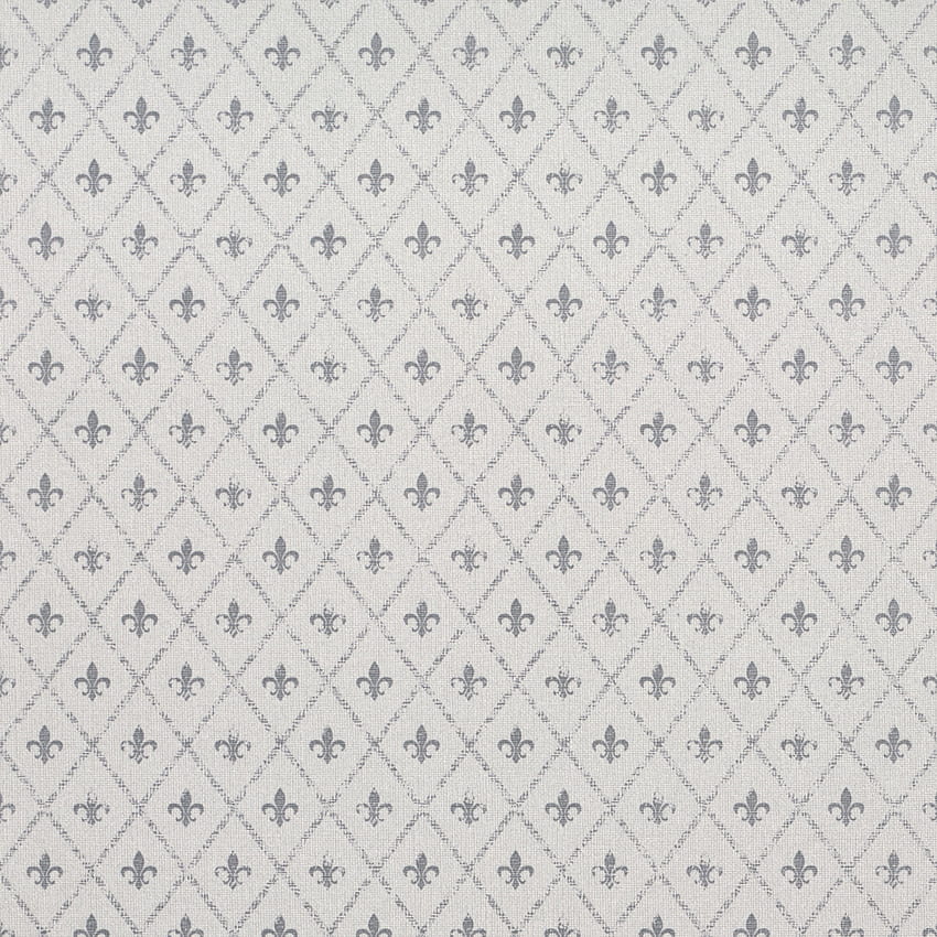 Victoria Silver Grey Fleur De Lis HD phone wallpaper