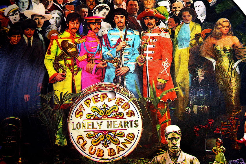 7 Sgt Peppers, Sgt Peppers lonely hearts club band HD тапет