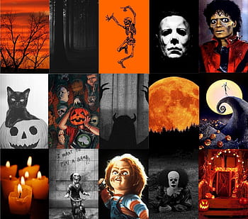 Discover more than 55 halloween wallpapers collage best  incdgdbentre