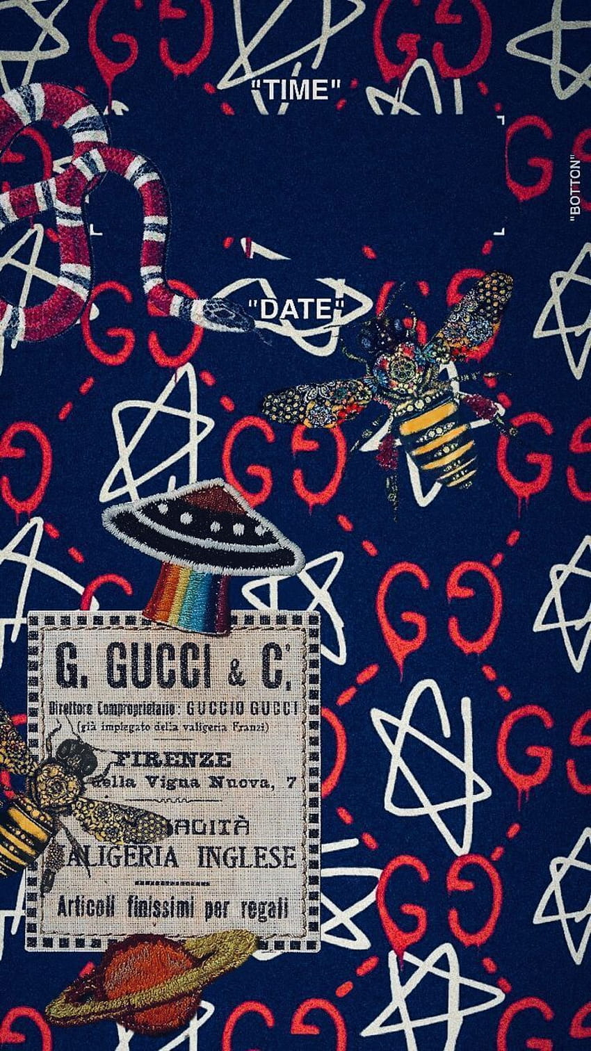Gucci Blue Logo Wallpapers on WallpaperDog