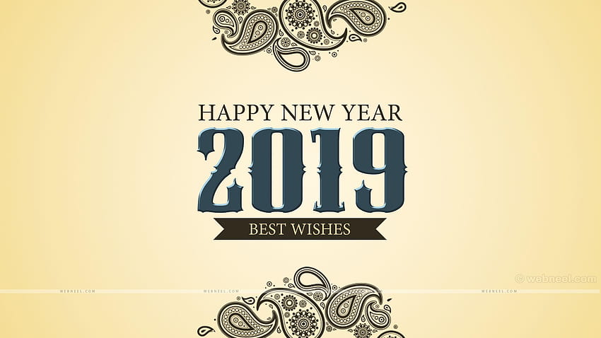 50 Beautiful Happy New Year for your, happy new year sticker 2019 HD wallpaper
