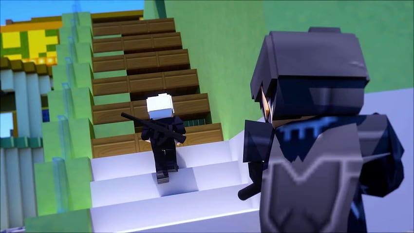 Blockman Go Shout Out Trailer game for Android, blockman go blocky mods HD wallpaper