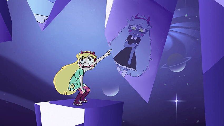 Star sees MonStar AU, star vs the forces of evil HD wallpaper