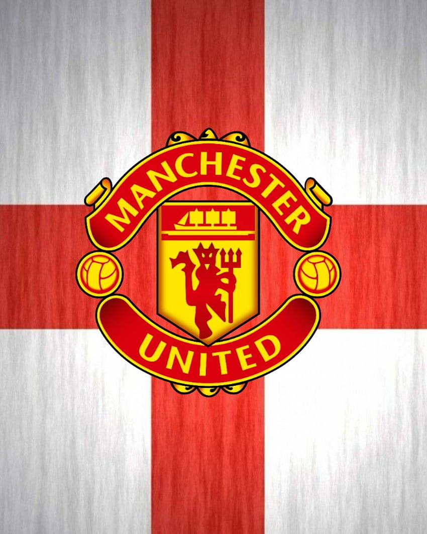 Manchester United club and country, manchester united flag HD phone wallpaper