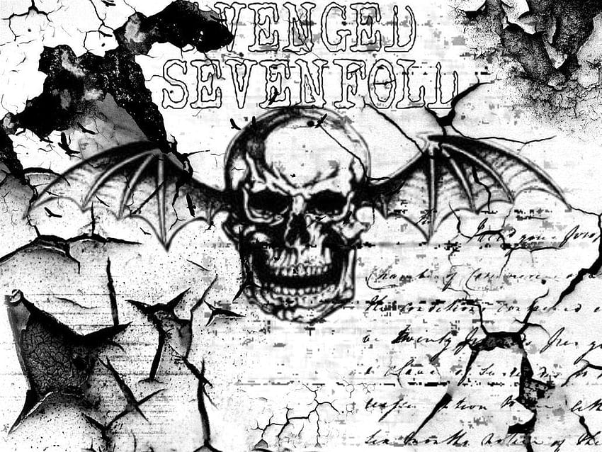 Avenged, like, seven times. by insertweirdnamehere, avenged sevenfold deathbat HD wallpaper