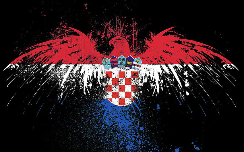 Hırvat 68395, Hırvatistan bayrağı HD duvar kağıdı