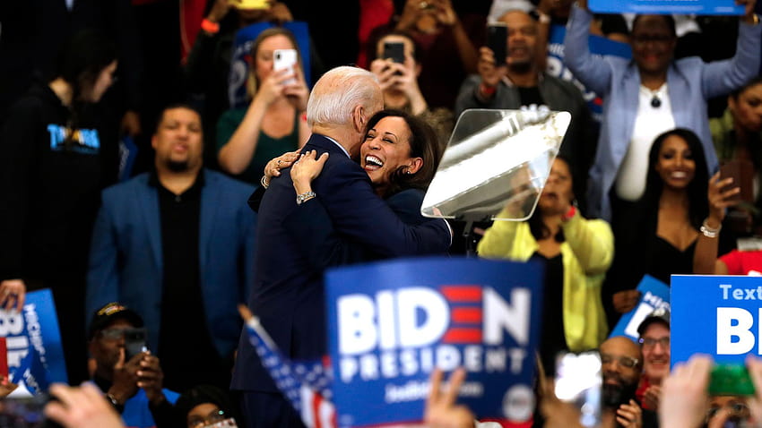 3 claves para que Joe Biden elija a Kamala Harris, Joe Biden y Kamala Harris fondo de pantalla
