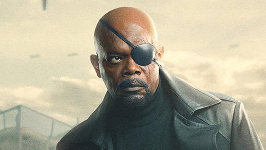 Samuel L. Jackson Menggoda Kembalinya Nick Fury-nya di Marvel's Secret Invasion, nick fury samuel l jackson Wallpaper HD