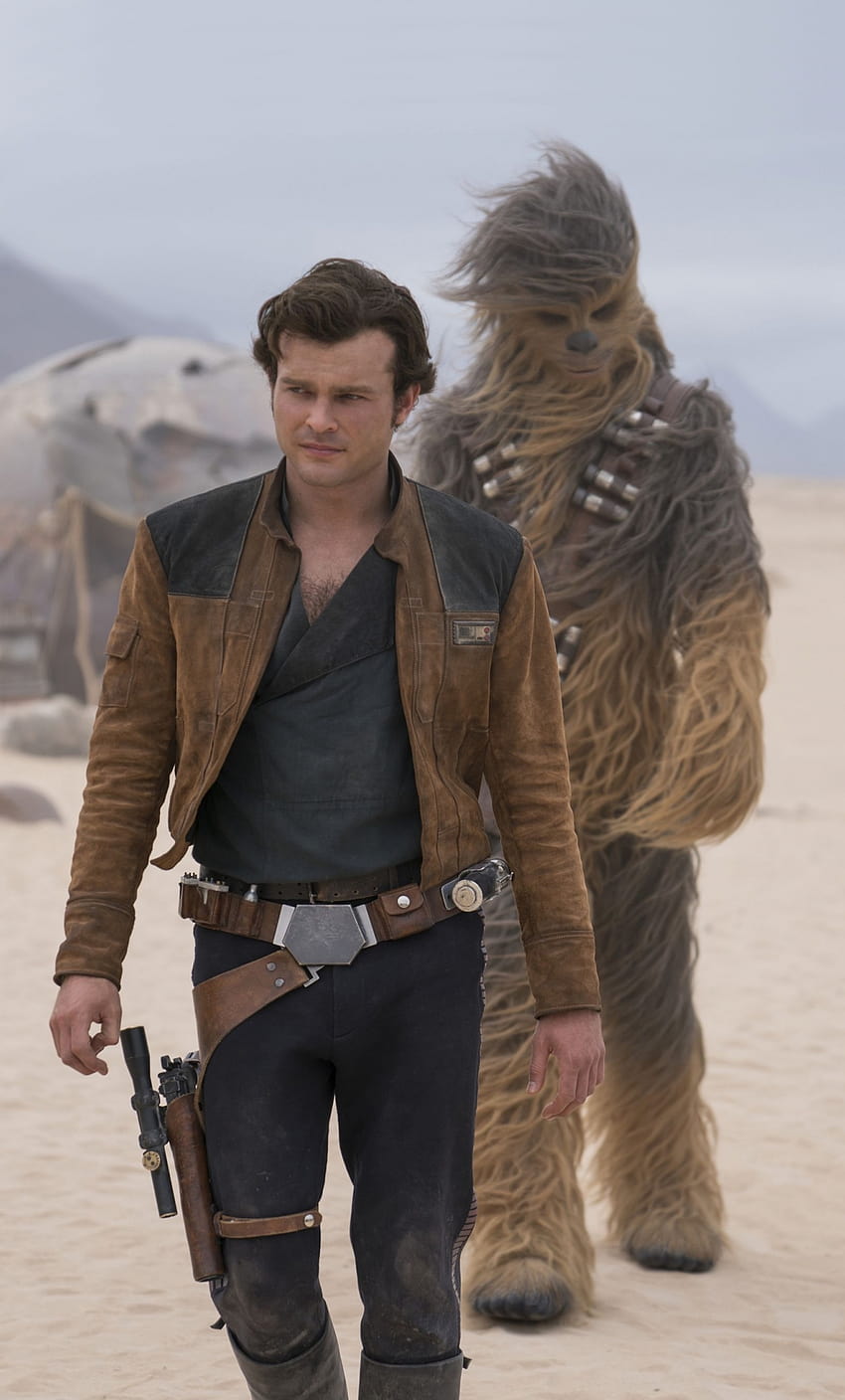 1280x2120 han solo and chewbacca, movie, 2018, solo: a star wars story, iphone 6 plus, 1280x2120 , background, 6002 HD phone wallpaper
