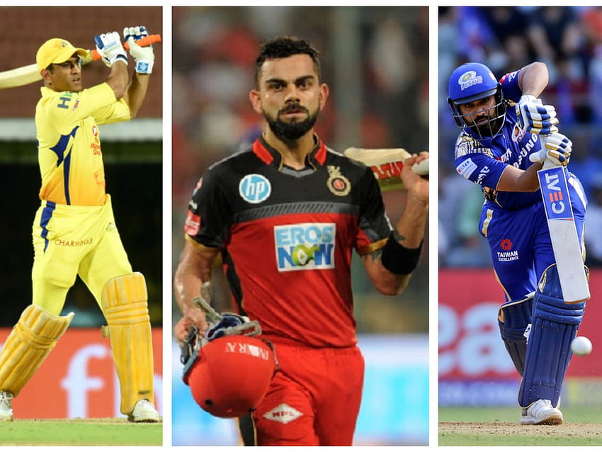 IPL 2019: MS Dhoni, Virat Kohli o Rohit Sharma, chi è il battitore più ricco nella storia della Premier League indiana? Sfondo HD