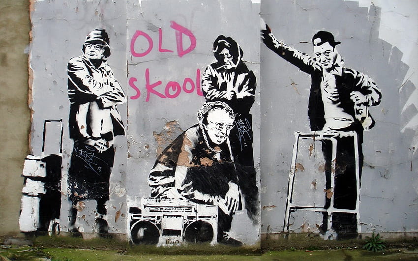 7 Banksy, street art computer HD wallpaper | Pxfuel