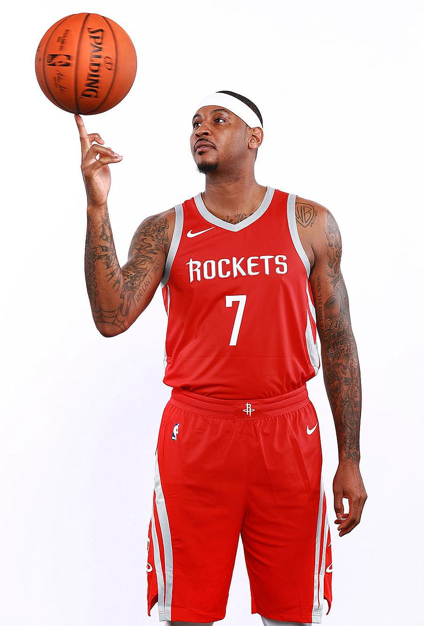 Carmelo Anthony eludió las preguntas sobre si lo haría o no, Carmelo Anthony Houston Rockets fondo de pantalla del teléfono