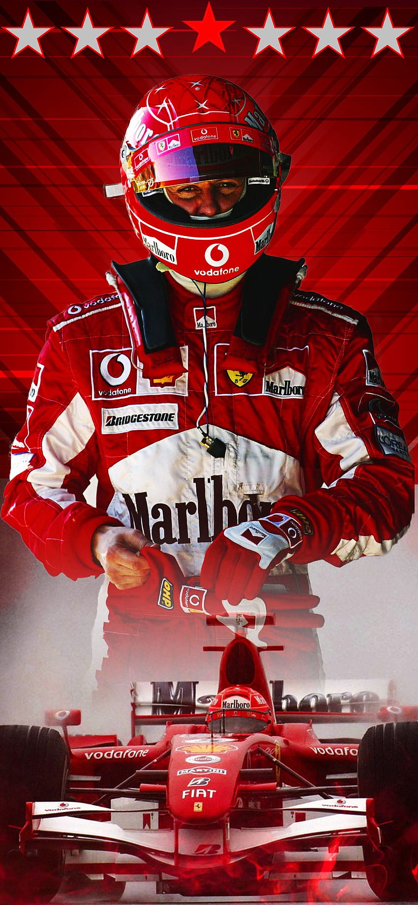 Michael Schumacher Mobile ., マイケル・シューマッハの電話 HD電話の壁紙