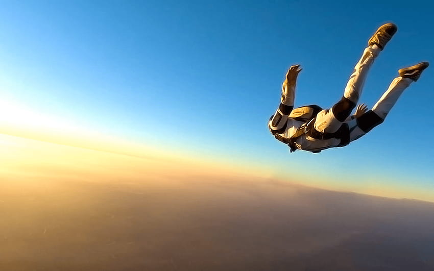 Others Sky Parachuting, wingsuit gliding HD wallpaper