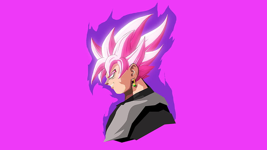 DBZ Minimalist, dbz amoled minimal HD wallpaper