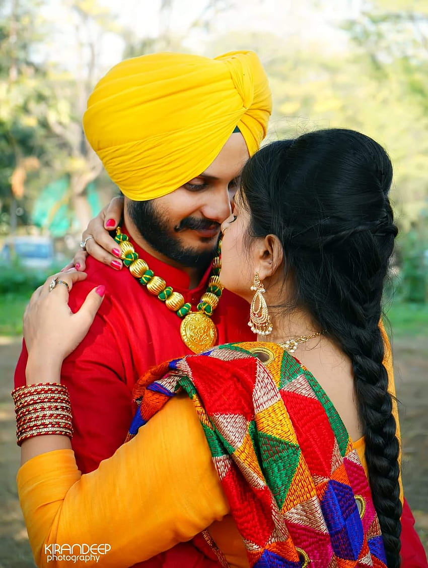 Punjabi couple HD phone wallpaper | Pxfuel