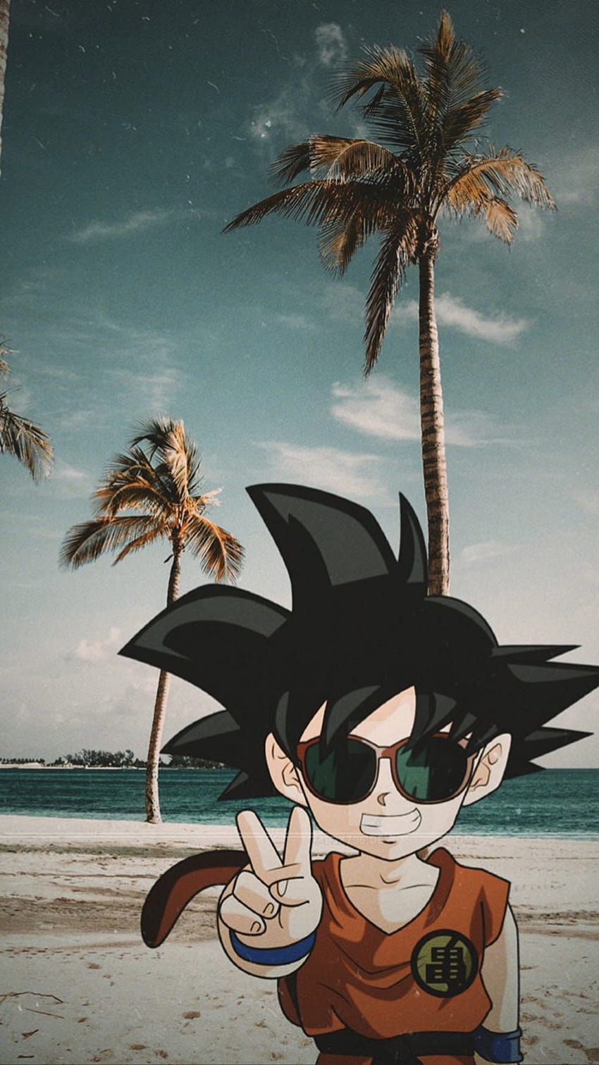 Young Goku By 17Silence, synu Goku, dzieciaku Tapeta na telefon HD