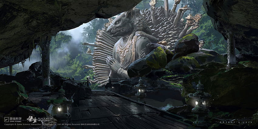 Black Myth: Wukong Official Screenshots, and Artwork, black myth wukong HD wallpaper