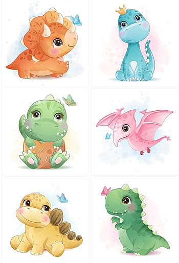 Cute Dinosaur Wallpapers  Top Free Cute Dinosaur Backgrounds   WallpaperAccess