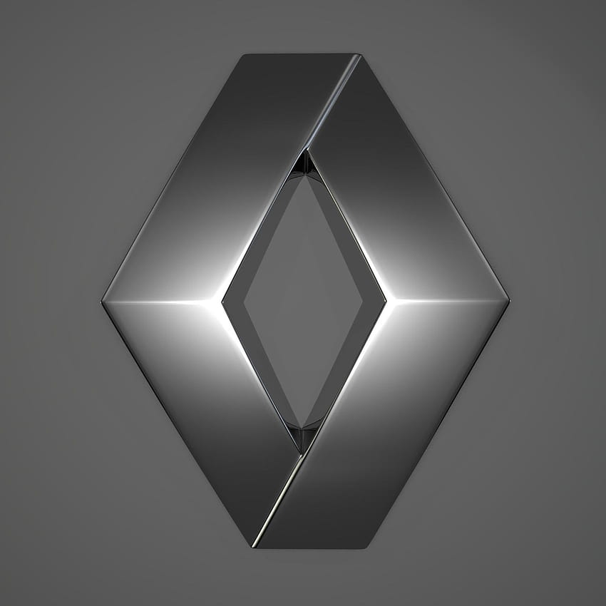 Лого на Renault ~ Автомобилно изложение в Женева 2013, лого на HD тапет за телефон