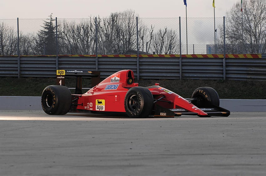 Alain Prost's Ferrari F1 Car Up For Auction HD wallpaper