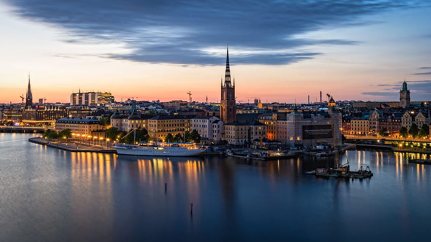 Stockholm , Buatan Manusia, markas besar Stockholm Wallpaper HD