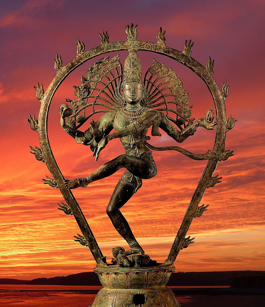 Hinduski iPhone, amolowany hinduski bóg Tapeta na telefon HD