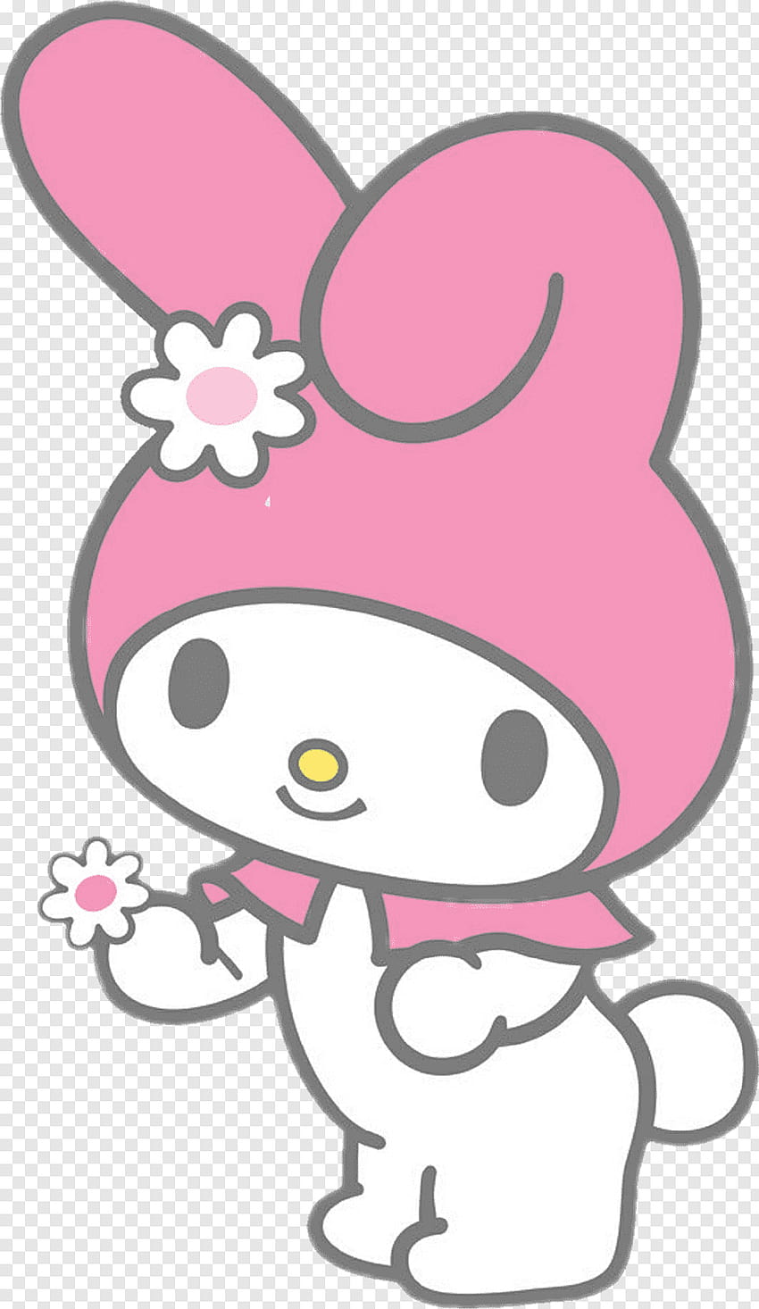 Hello Kitty Head, My Melody, Sanrio, Kuromi, Little, hello kitty kuromi wallpaper ponsel HD