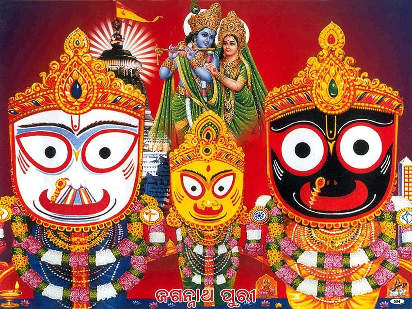 Nama Dewa Jagannath Puri, dewa jagannath Wallpaper HD