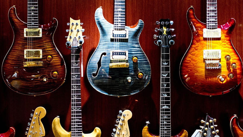 Of Guitars Group, e gitarre HD wallpaper