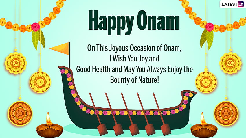 Onam 2021 Wishes & Happy Thiruvonam : WhatsApp Messages, Greetings, Quotes and To Send to Your Loved Ones This Harvest Festival, onam full screen HD wallpaper