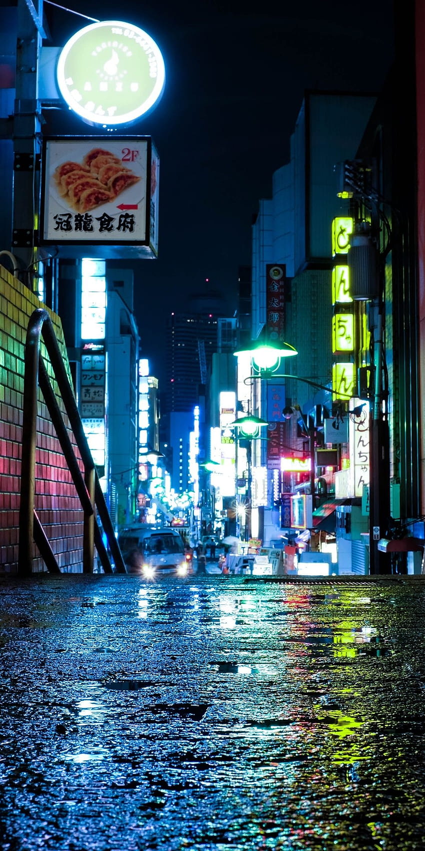 1080x2160 Japonya Tokyo Şehir Işıkları Neon One Plus 5T,Honor 7x,Honor view 10,Lg Q6 , Backgrounds, and, japan view HD telefon duvar kağıdı