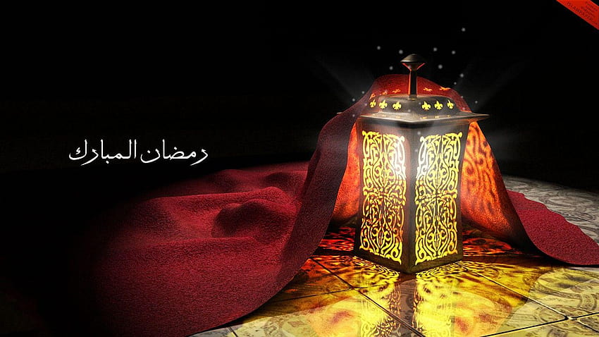 Web Menyediakan bermacam-macam Ramadhan Mubarak yang menginspirasi, merah arab Wallpaper HD