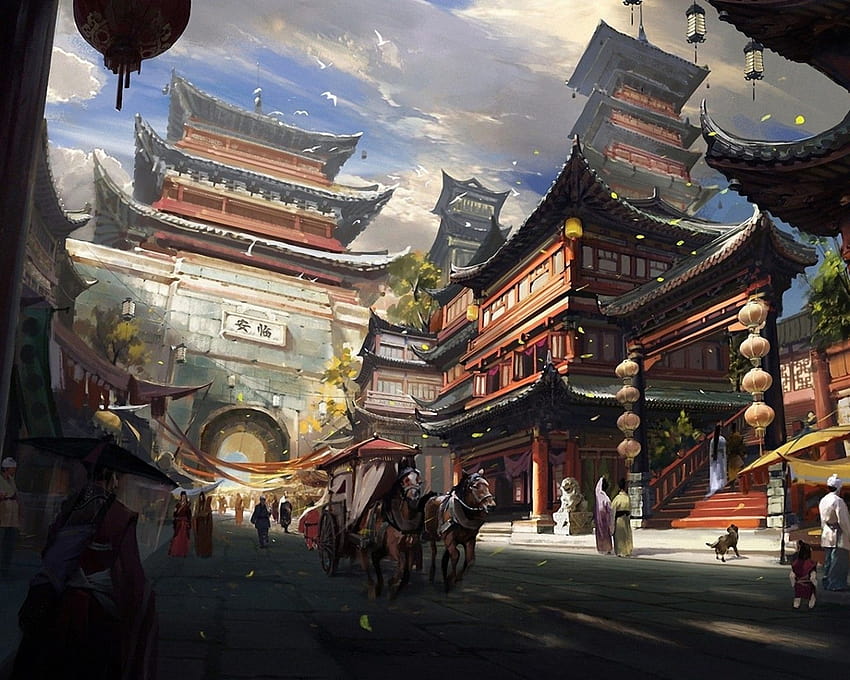 Chinese [1920x1080] for your , Mobile & Tablet, chinese building aesthetic HD wallpaper