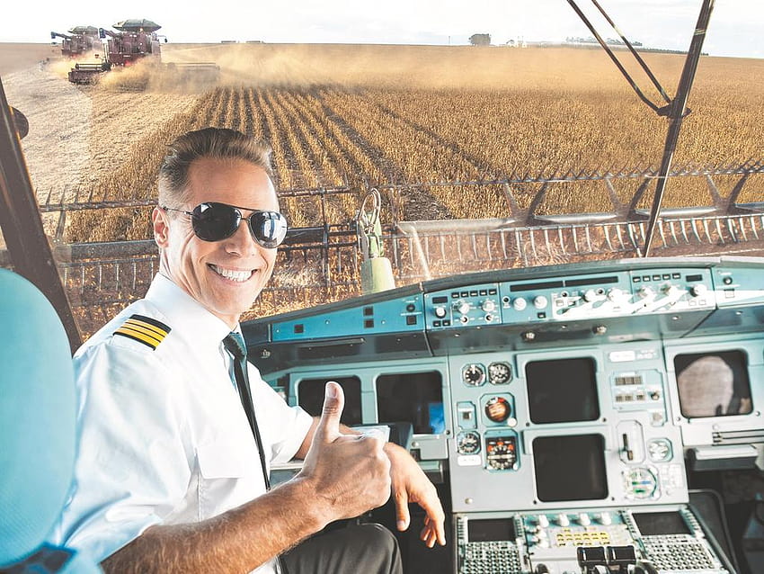 Pilots could be in agriculture jobs this grain harvest, piloting skills HD wallpaper