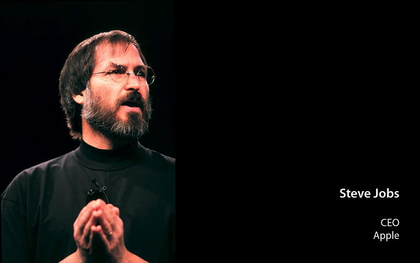 Steve Jobs CEO of Apple HD wallpaper | Pxfuel